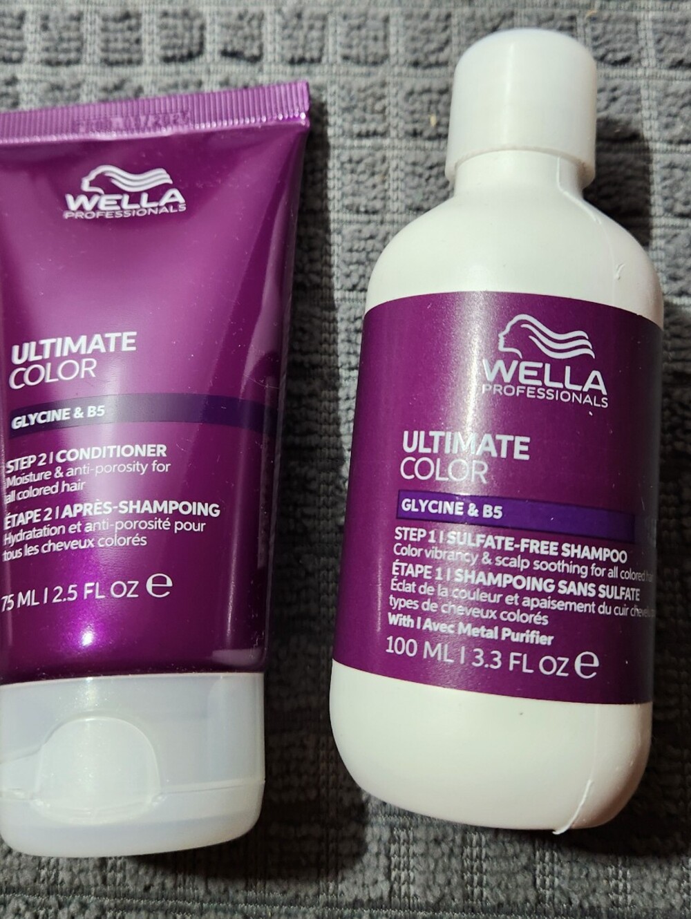 Wella Professionals Ultimate Color Shampoo And Conditioner Travel Duo Set